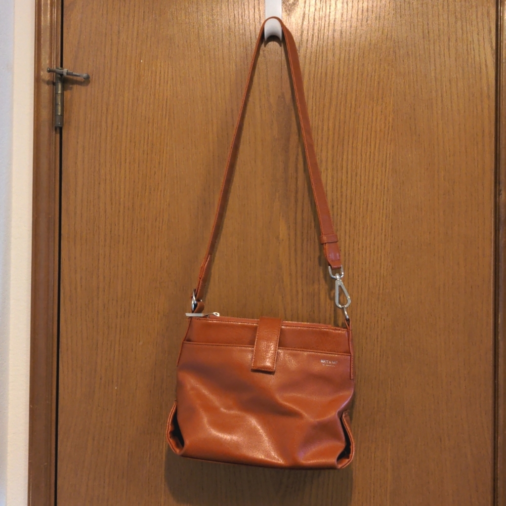 Matt and Nat Orange Shoulder Bag